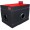 La Niche Noir et Rouge - Secret Dome