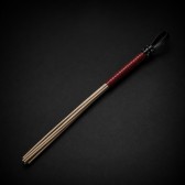 Rattan Wooden Canes 8 pcs Red