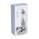Sextoy en verre rigide de 17,5 cm pour plaisir anal et vaginal